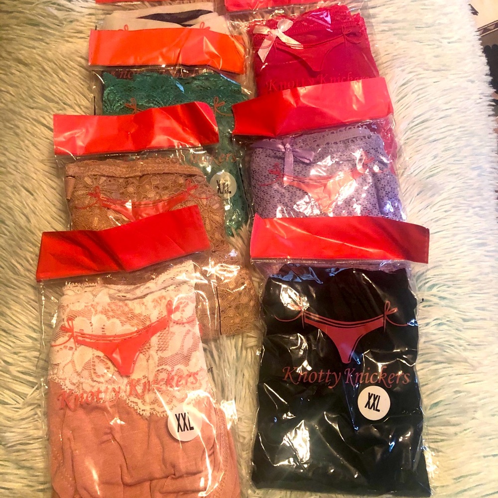 Knotty Knickers Panties 7 Pair